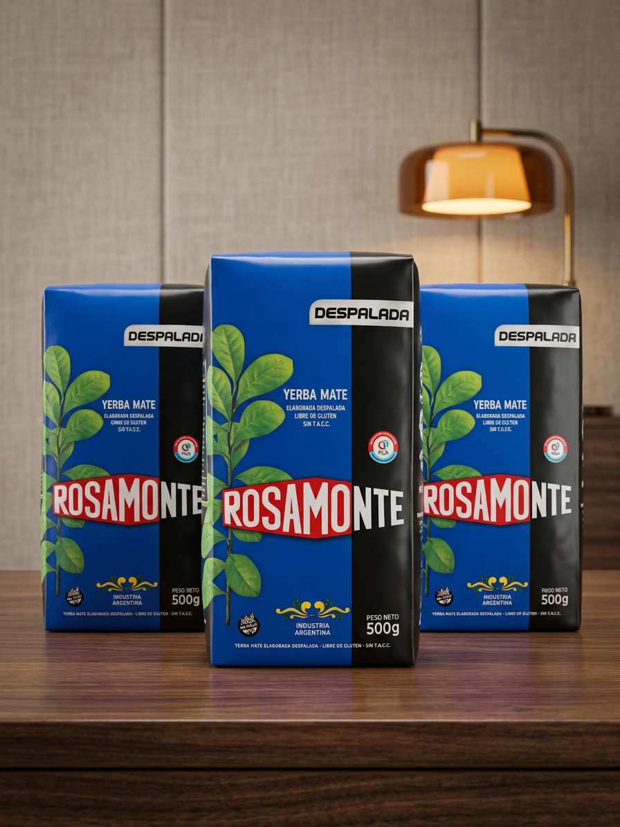 SCORTA DI ENERGIA: 3x YERBA ROSAMONTE DESPALDA