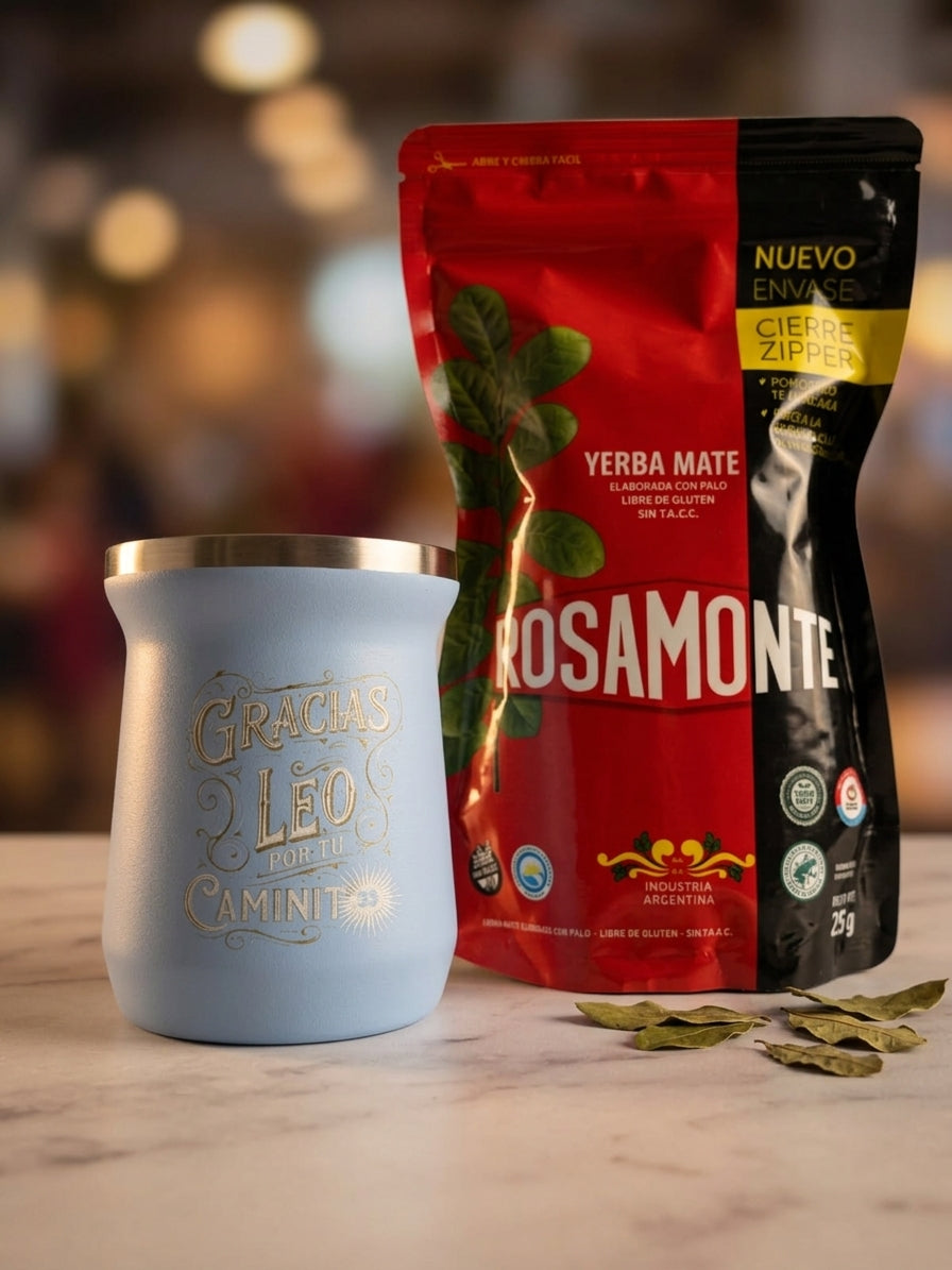 Kit MATE 'Gracias Leo' Edition
