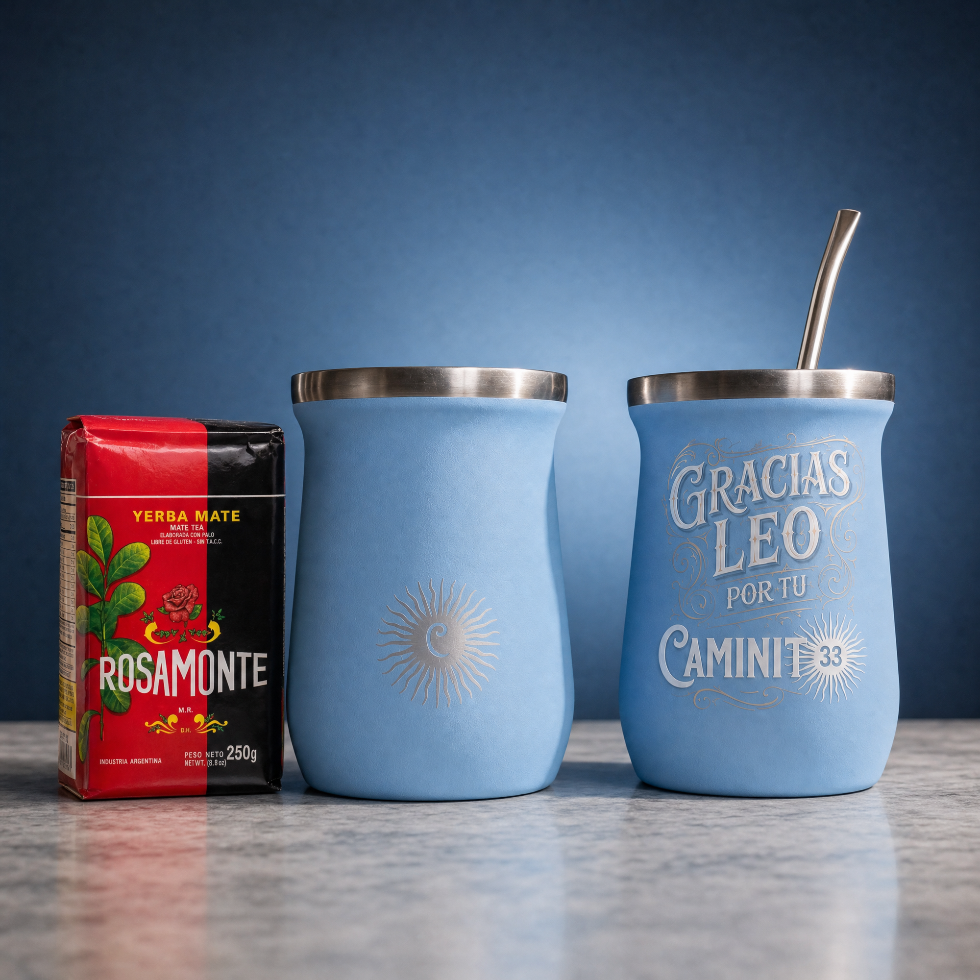 Kit MATE 'Gracias Leo' Edition